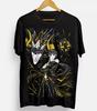 Anime Zhongli Genshin Impact Black T Shirt Size S - 5XL Unisex T-Shirt