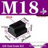 Pressure Plate Trapezoidal T-Slot Nut, Sizes M8-M27