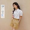 INMAN Women's Marine Embroidery Polo Shirt
