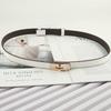 Narrow Pu Fashionable Waist Belt With Elegant Clasp For Outfits In Trendy Colors