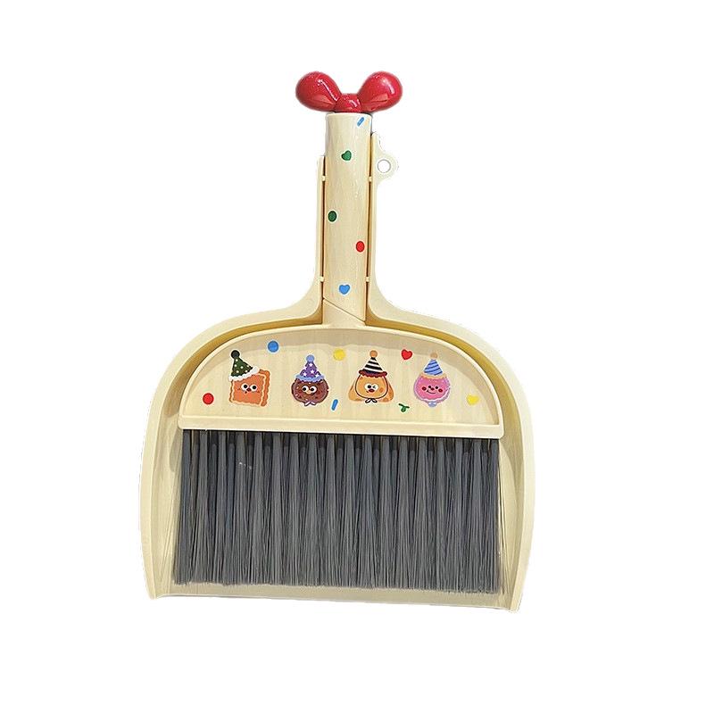 Compact Cute Broom and Dustpan Set for Kids  Sweeping and Cleaning Tasks