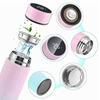 500ML Smart Insulation Cup Mini Thermos Cup Water Bottle Led Digital Temperature Display Stainless Steel Thermos Cup