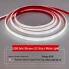 Silicone Waterproof LED Strip Light with Fixing Buckle for Swimming Pools and Fish Tanks