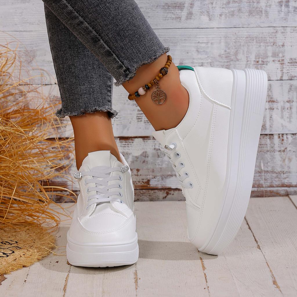 Fashion 2025 Women Anti-slip Sneakers Breathable Lace Up Lightweight Sneakers Summer Flat New Casual Sport Shoes Women Zapatos De Mujer