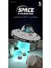 Tuomu T3012UFO Spaceship Puzzle - High-Difficulty Building Model for Boys