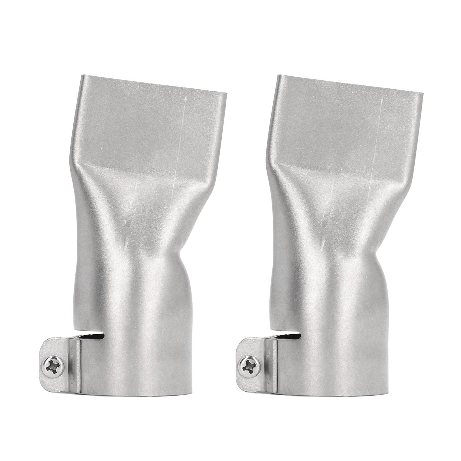

Stainless Steel Welding Gun 40mm Flat Wide Mouth Welding Nozzle Stainless Steel Heat Resistant Heat Gun Welding Nozzle