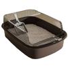 Large Cats Toilet Box For Pet Cats Households with Ventilation System And Removable Part Easy To Clean Litter Box