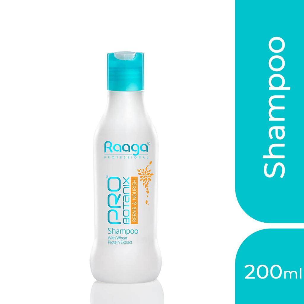 Raaga Professional Probotanix Repair And Nourish Shampoo 200ml Pack For Healthy Lively Hair