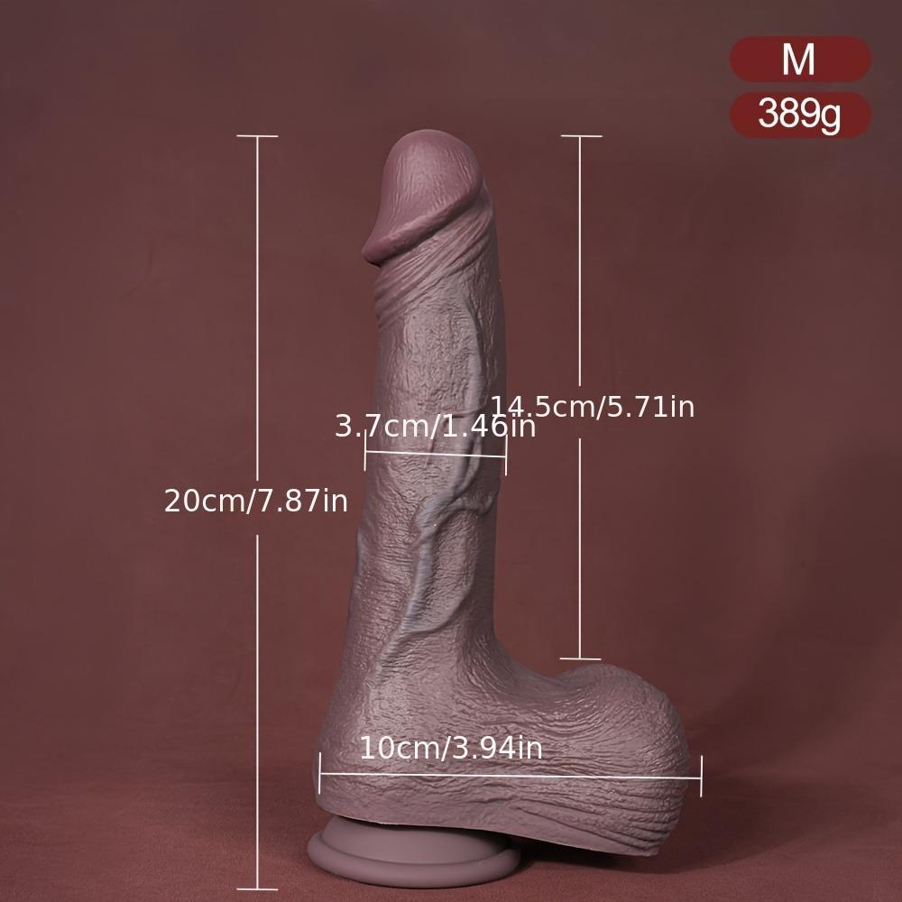 Silikonové dildo pro muže, masturbátor, realistická sexuální hračka pro dospělé, anální špunt, vibrační bod G, 12 palců – zvýší vaše potěšení a sebevědomí