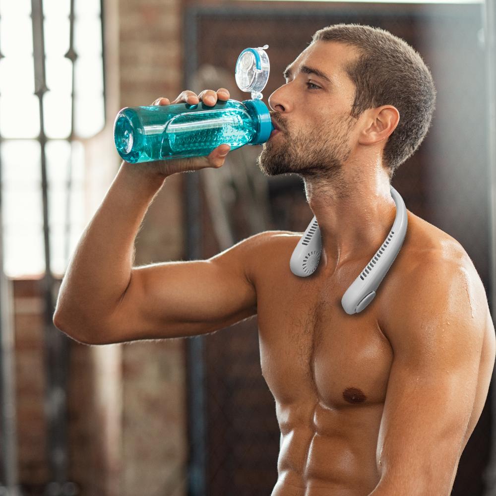 Neck fan, small fan, portable air circulator