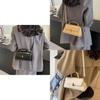 Retro High-end Underarm Envelope Bag Charming Women's Bag Street Style Pu Material