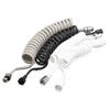 Pressure Toilet Tube Sprayer Telephone Line Style Water Pipe Shower Hose Extension Pipe Faucet Hose