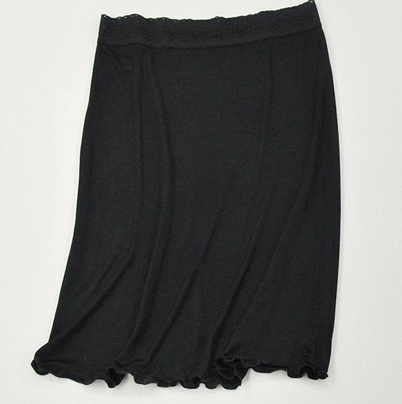 black maxi waist slip