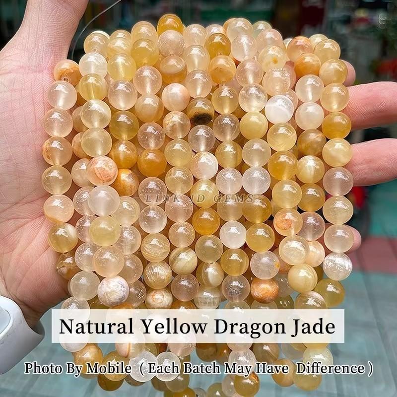 Natural Stone Sea Blue Chalcedony Beads Round Loose Spacer 6 8 10mm Pick Size For Jewelry Making Necklace Bracelet Accessory