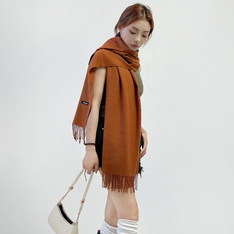 Multi-color Imitation Cashmere Shawl Scarf High-end Fashion Order Versatile Warm Scarf Women