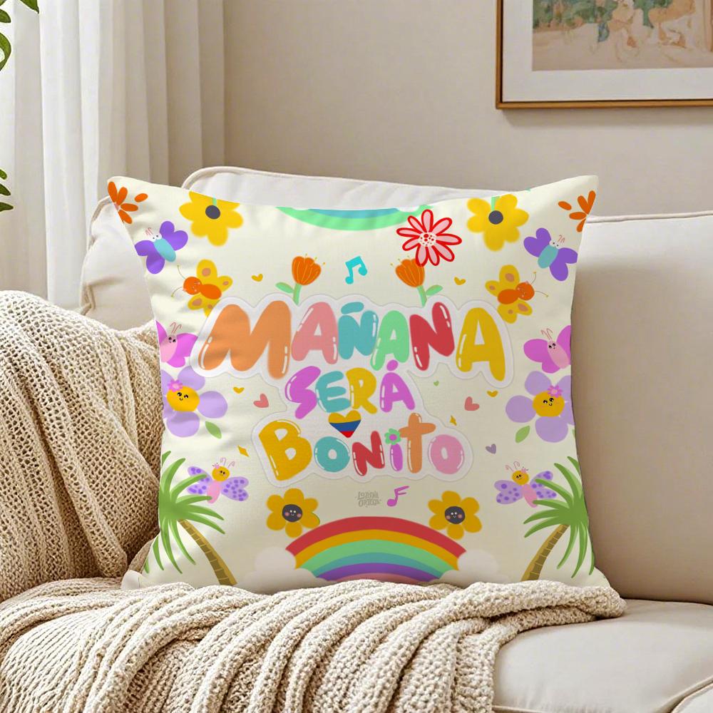 Reggaeton Colombian Singer KKarol G Cushion Cover Pillowcase Antidustmite living Room Sofa Decor Cushion Room