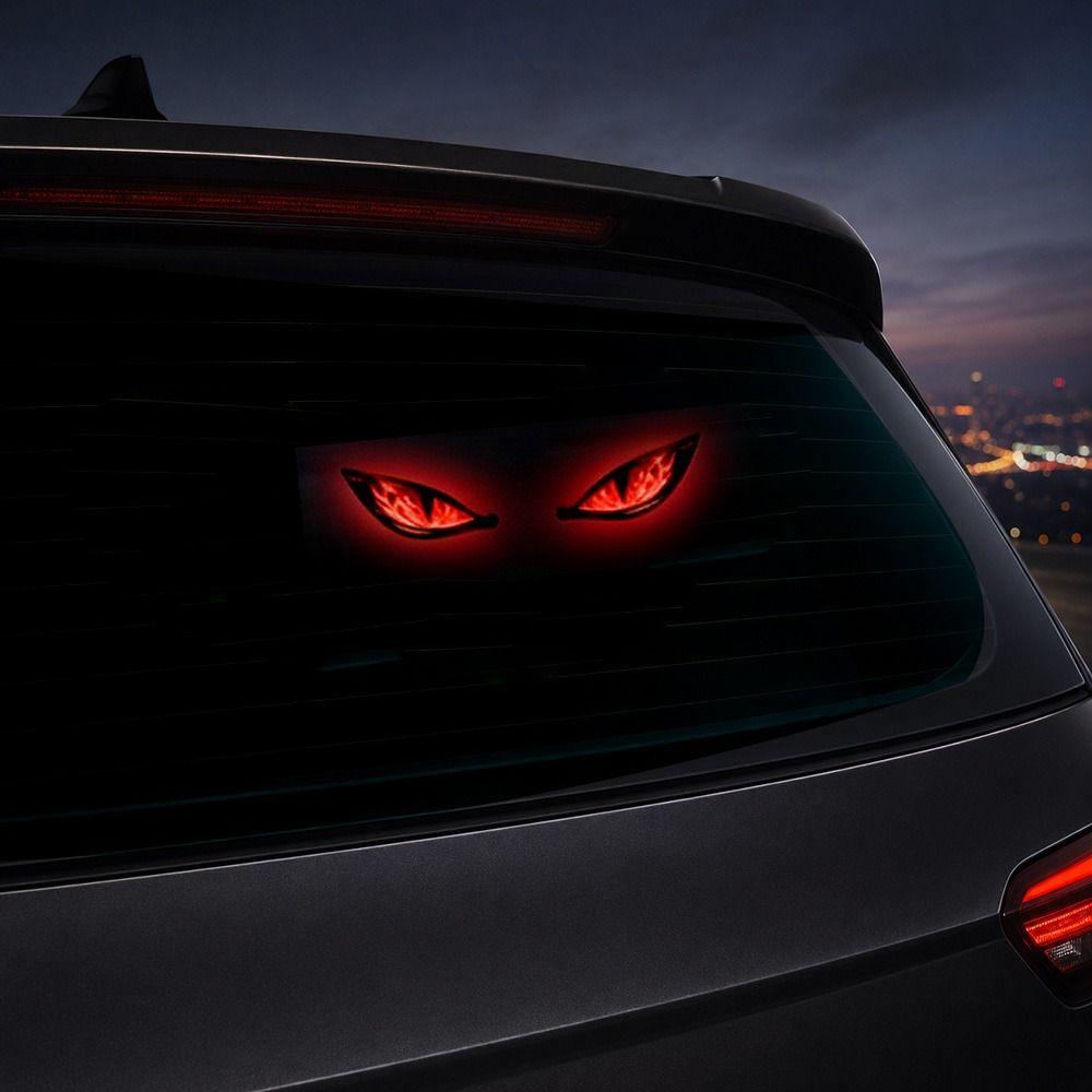 Solar Teufelsaugen Auto Lichter Kabellose Auto Ambiente Beleuchtung Neue LED Auto Lampe