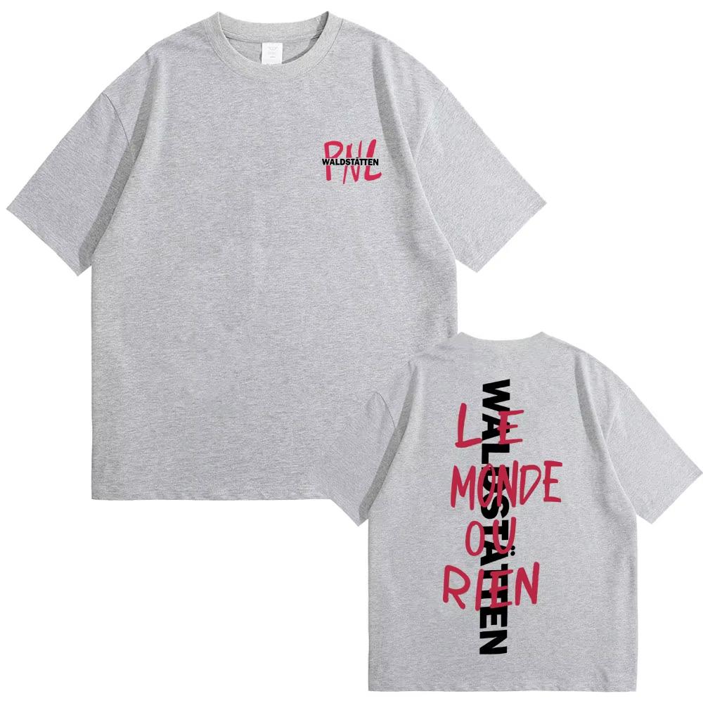 

Rapper PNL Que La Famille Le Monde Chico Album 2025 T-shirts Men Women Fashion Short Sleeve T Shirt Male Cotton T-shirts 2XL
