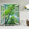 Hoge Kwaliteit Wasbaar Douchegordijn Natuurlandschap 3D Waterdichte Stof Badkamer Decor Groot 240X180 Bedrukt Douchegordijn