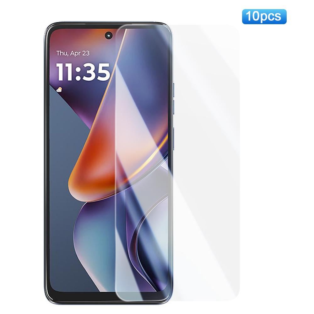 

RURIHAI 10 шт. Для Motorola Moto G (2025) 5G Високоалюмінієво-силікатне скло Захисне скло AR Гальванізована Кристально чиста Екранна плівка Type A