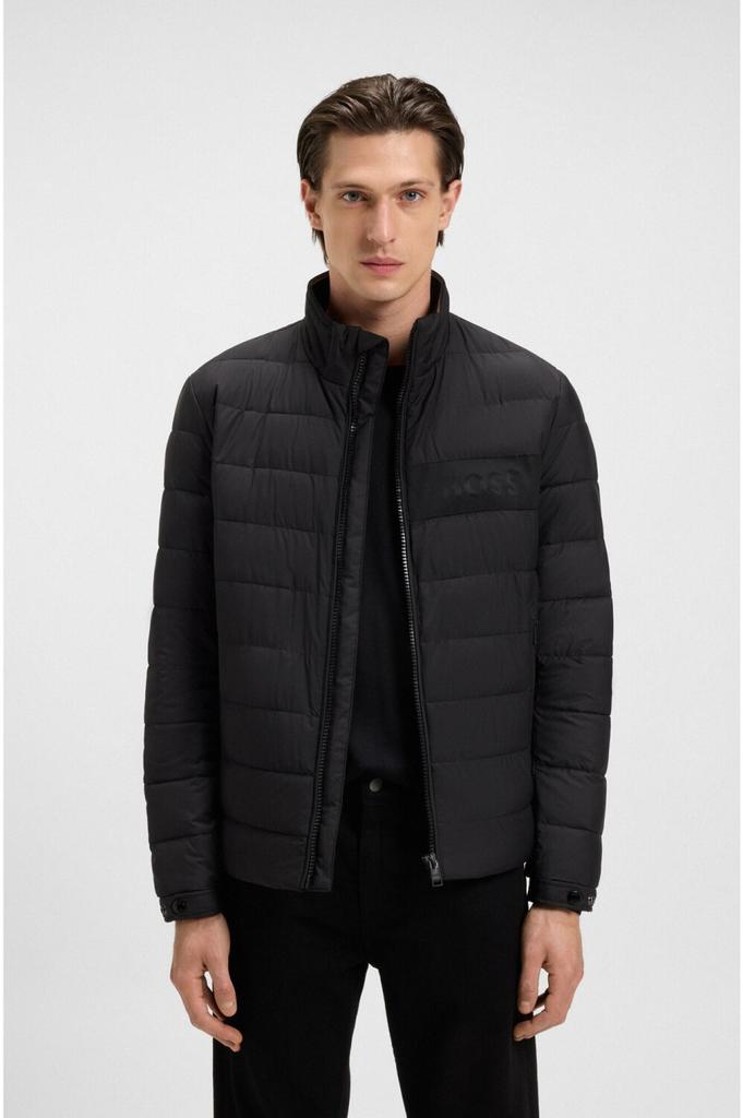 Зимняя куртка Hugo Boss Водоотталкивающая куртка Regular-Fit с логотипом - Style H-Cenitos 50519237 Schwarz