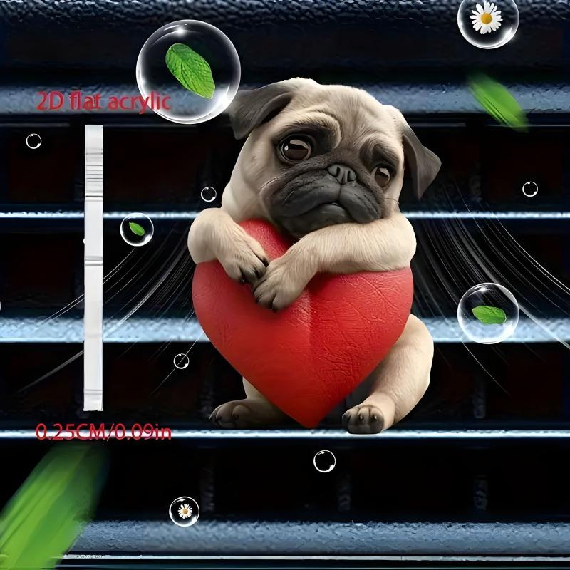 Car Outlet Vent Perfume Clips 2D Air Freshener Diffuser Conditioning Aromatherapy Perfume Clip Car Interior Decoration