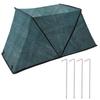 Foldable Plant Shade Tent Sun Shade Cloth with Stakes Raised Garden Bed Cover UV Resistant Sunblock Shade Net for Outdoor Plants