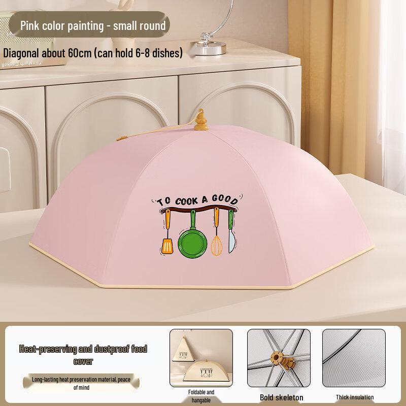 Hexagonal Foldable Insulated Food Cover