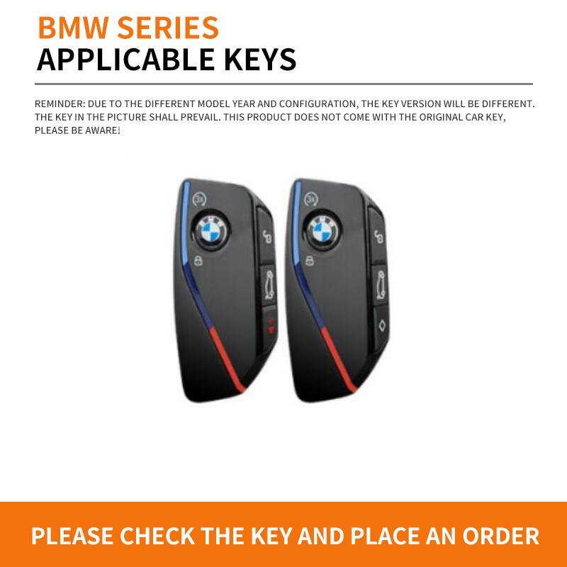 Hot 2025 Alloy Car Key Case Cover Protect Shell Fob For BMW I7 X7 G07 LCI IX I20 X1 U11 7 Series G70 G09 XM U06 G81 M3 Key Acces