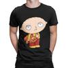 Harajuku T-Shirt Strand P-Peter Griffins Mode T-Shirts Baumwoll-T-Shirt für Mann Y2K Retro Bedruckte Kurzarm Kleidung