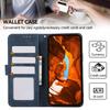 ABEEL For Samsung Galaxy A55 5G Case RFID Blocking Wallet PU Leather Stand Cover