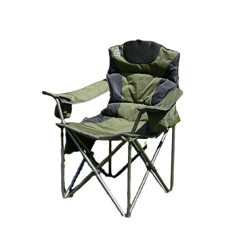 

Портативный стул для рыбалки, компактный складной стул, тканевый складной стул для садовой вечеринки, железная конструкция для барбекю