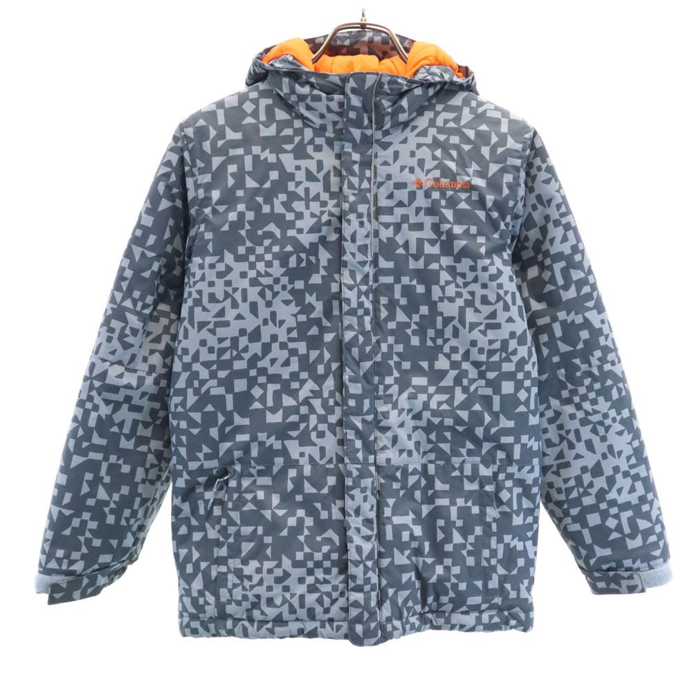 

Columbia Куртка для разминки с геометрическим узором M серая Детская Б/У