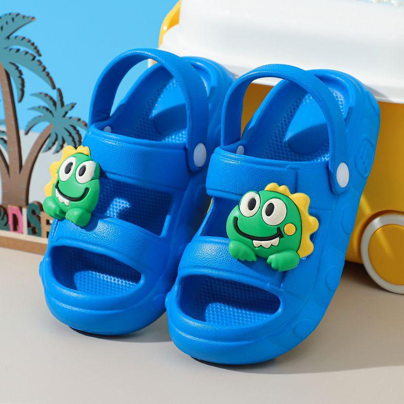 Детские нескользящие мультяшные EVA шлепанцы для душа 30-31 (Fit for foot length 19cm)