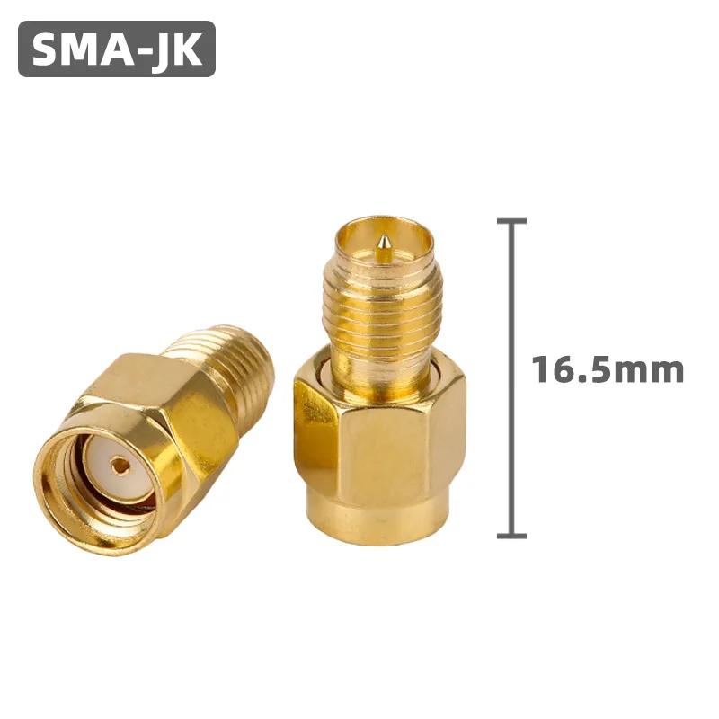 SMA To SMA Straight 3 Way 90 135 Degree Adapter RF Coax Connector RP SMA Coupler Converter