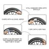 DIY Alloy Wheel Repair Kit Wheel Scratch Repair Kit Wheel Scratch Repair Kit For Damage To Alloy And Steel Wheels Auto Rim Dent
