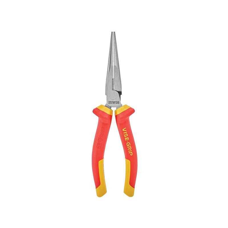 Irwin Vise-grip Long Nose Pliers High Leverage Vde 200mm