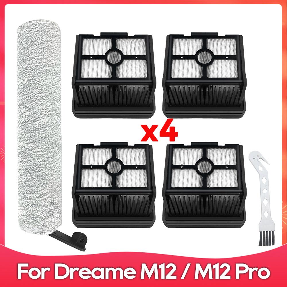 Passend für Dreame M12 / M12 Pro Walzenbürste Filter Roboter Staubsauger Zubehör Ersatzteil