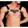 Hot Erotic Underwear BDSM Fetish Costume Men Gay Leather Harness Body Bondage Belt Strap Punk Rave Cock Cage Chastity Panties