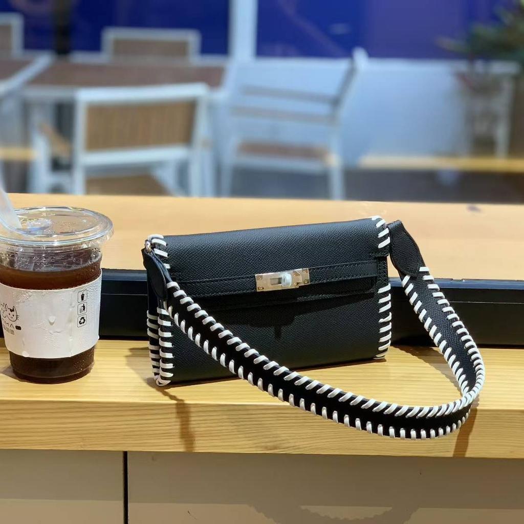 Bao 2025 New Style Bao Women's Long-Style Handheld Bag Single Leather Diagonal Cross Phone Bag Wallet Cute Small Bag For You Ladies