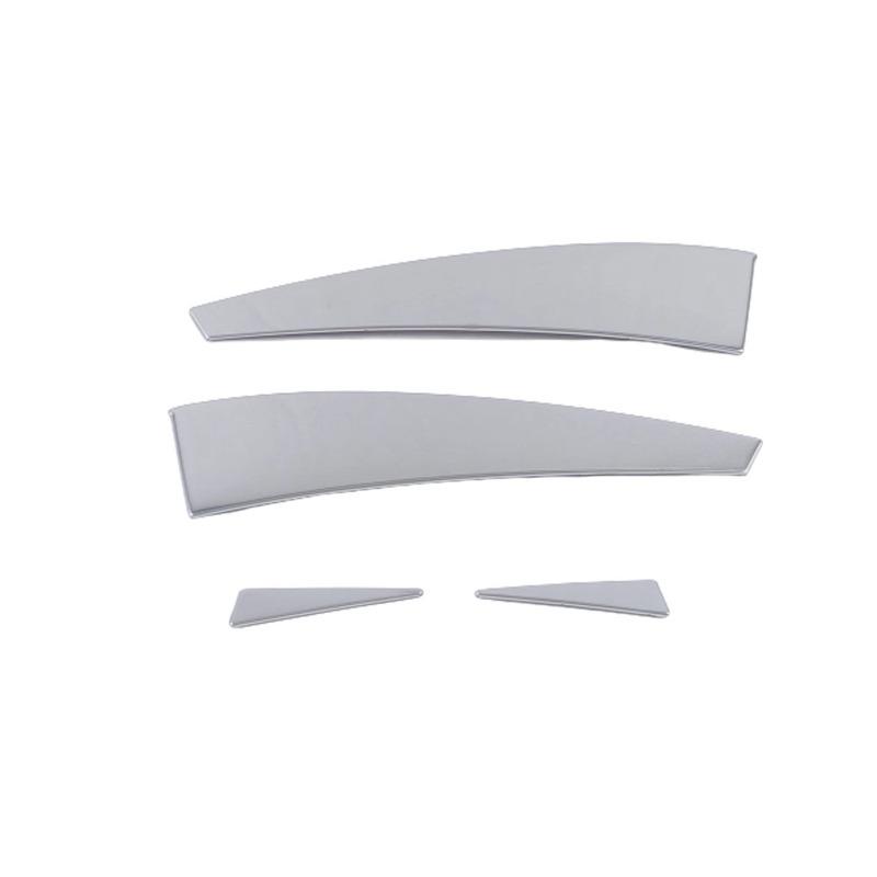 For Hyundai Elantra Avante    Stainless Steel Car Rear Tail Light Lamp Trim Decoration Eyebrow Exterior Accessories