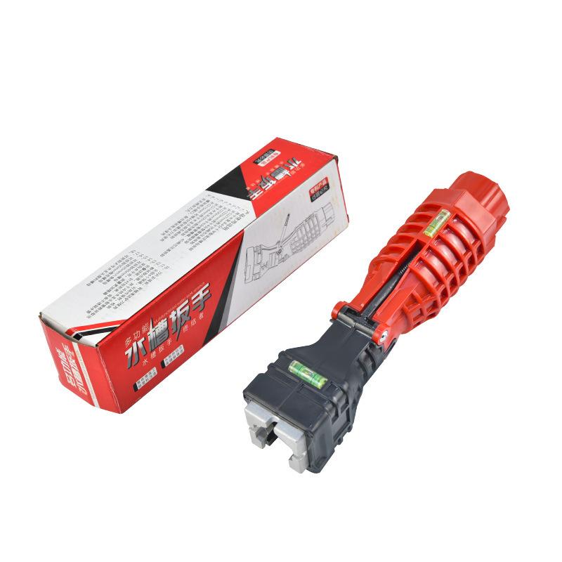 Multifuncțional 18 În 1 Instrument de Reparare Instalații Sanitare Anti-alunecare Cheie de Instalator Cheie Chiuvetă Jgheab Instrumente Cheie pentru Țevi Instalații Sanitare Seturi de Instrumente pentru Baie