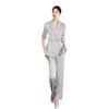 Spring/Summer New Seven-Sleeve Lightweight Professional Suit with Trousers - New Chinese Style Formal Wear