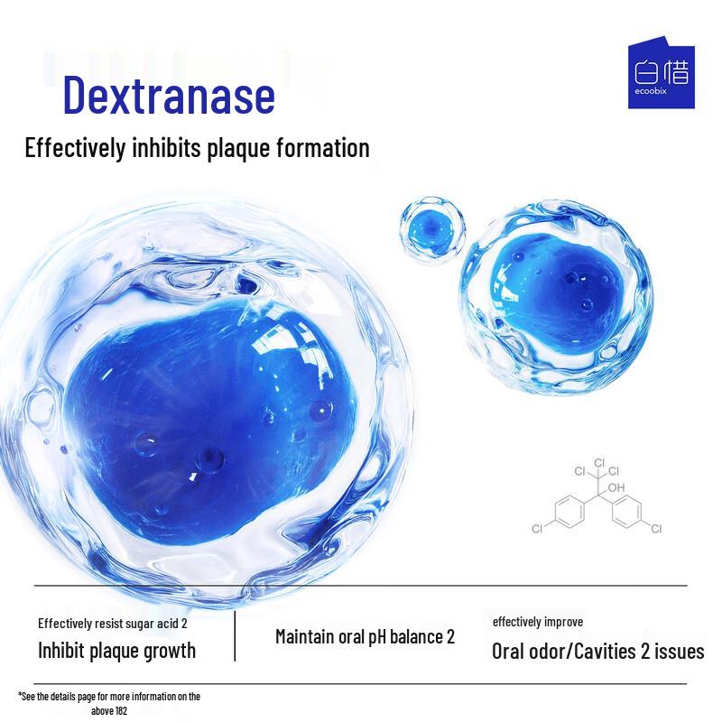 Baixi Amino Acid Fluoride Toothpaste Twin Pack (Longjing Jasmine + White Lightbulb)