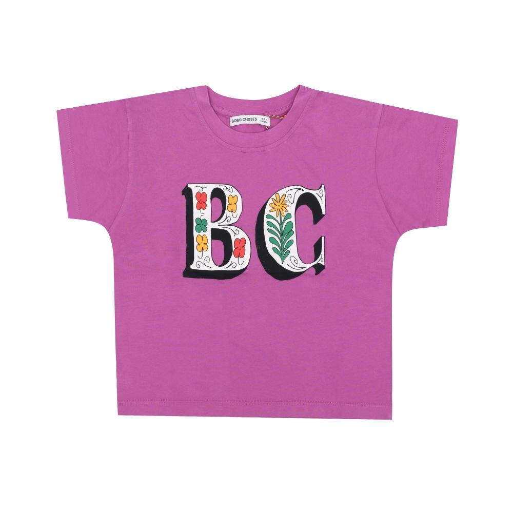 Bobo Choses Kids ShorT Sleeve T shirT Spring leTTer B126ac007 511