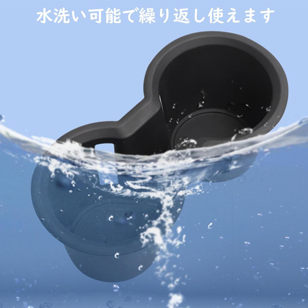 Fucaten Compatible with Toyota Yaris Cross Car Console Console Drink Holder Interior Parts Storage (10 Series) Box, Tray, Cover, (Cup Holder)