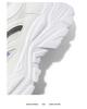Dad Shoes: Men's Trendy Breathable Mesh Sneakers, Versatile Thick-Soled White Casual Summer Sports Footwear.