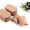 50Pcs Kraft Paper Candy Box Cardboard Packaing Boxes Present Boxes White Black Packaging Box Wedding Birthday Party Present Case