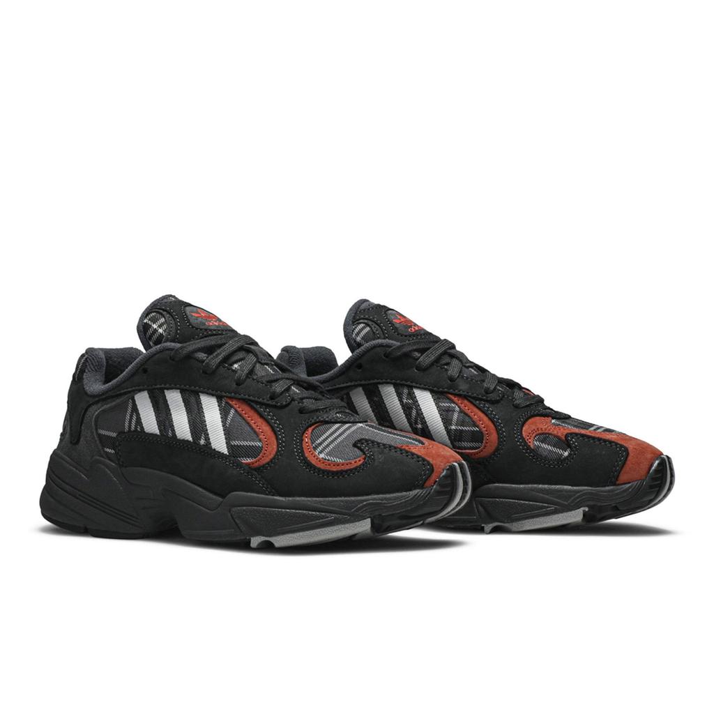 Adidas Yung-1 'Orange Plaid' (Unisex) Orange Chunky Sneakers EF3967