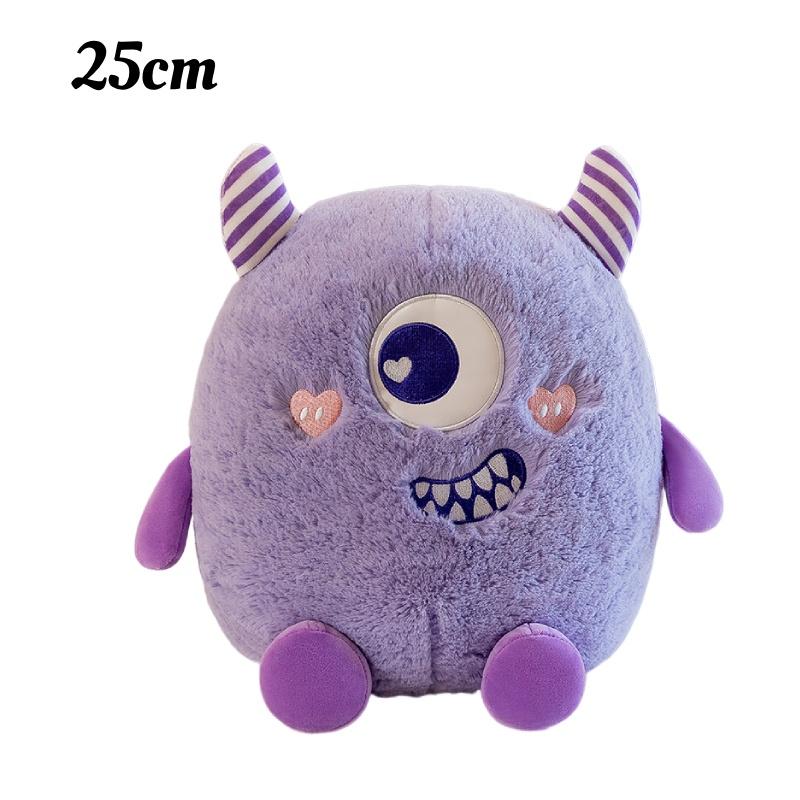 Cute Cartoon Monster Plush Toy Doll Adorable Pet Stuffed Animal Birthday Gift Wholesale
